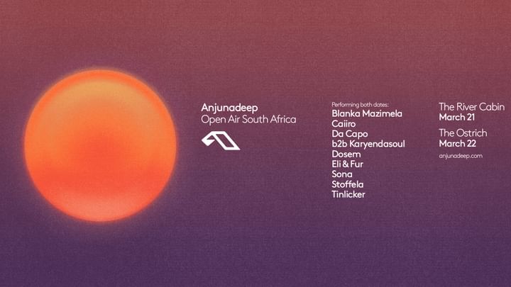 Cover for event: Anjunadeep Open Air Cape Town