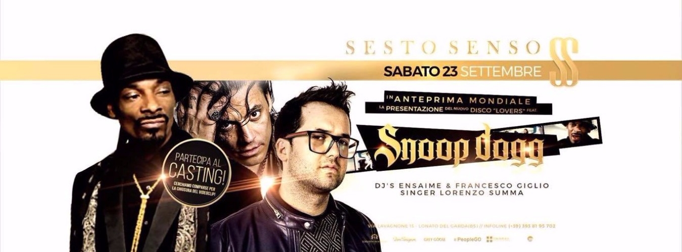 ANTEPRIMA MONDIALE "LOVERS" IL NUOVO DISCO DI SNOOP DOGG image