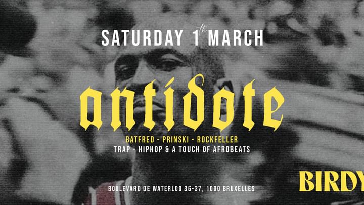 Cover for event: ANTIDOTE • 1 MARCH