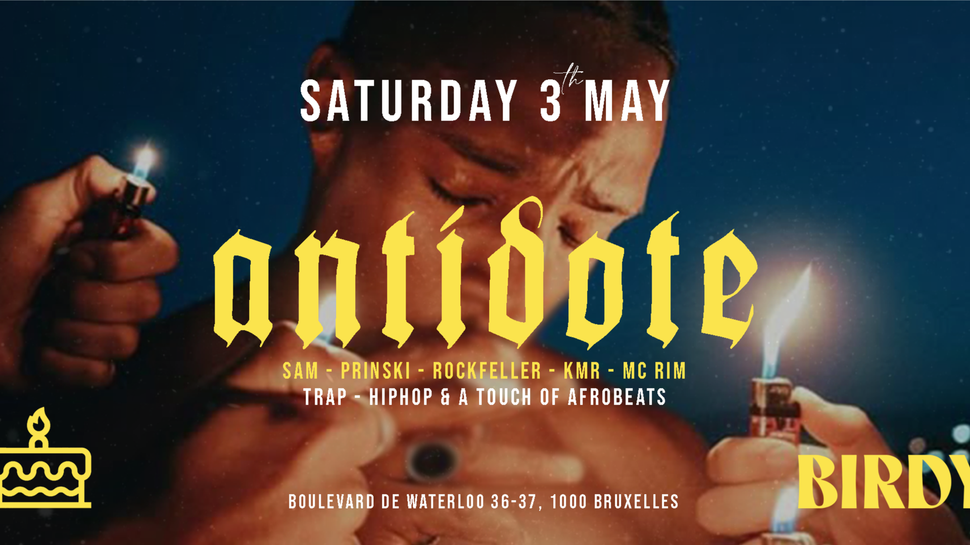 ANTIDOTE • 3 MAY • 1 YEAR ANNIVERSARY image