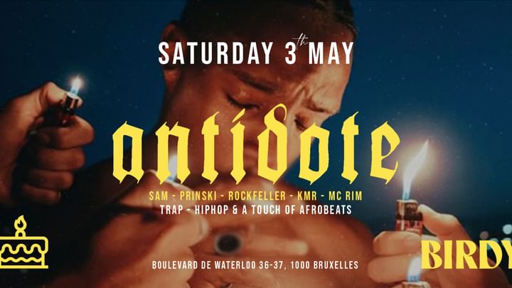Cover for event: ANTIDOTE • 3 MAY • 1 YEAR ANNIVERSARY