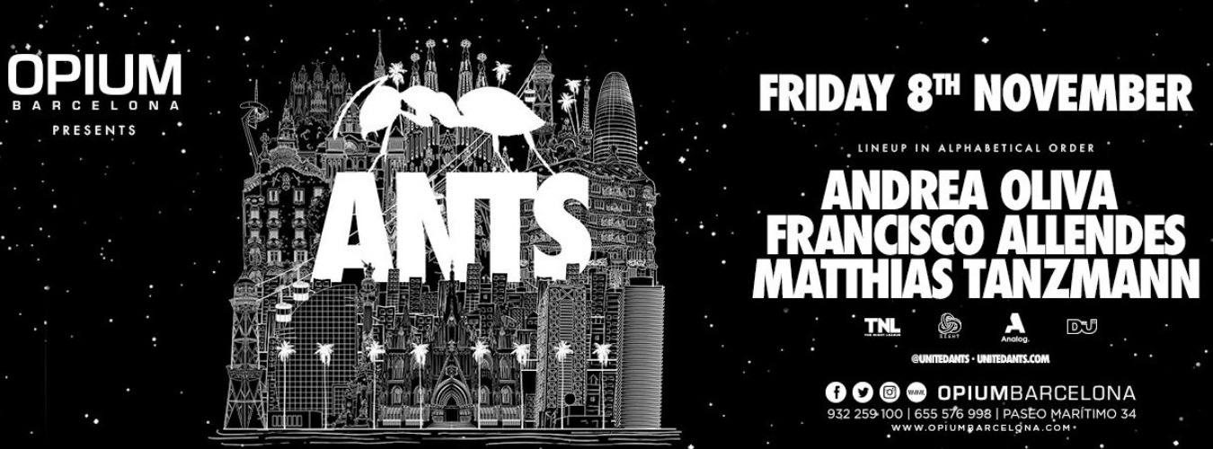 ANTS pres. Andrea Oliva, Francisco Allendes and Matthias Tanzmann