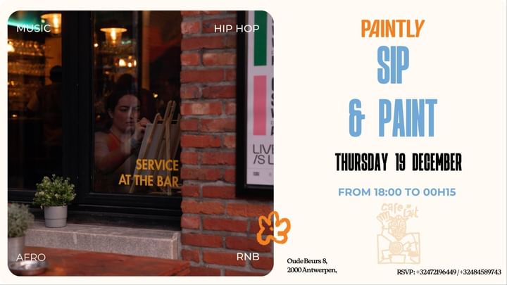 Cover for event: Antwerp - Sip & Paint By Paintly