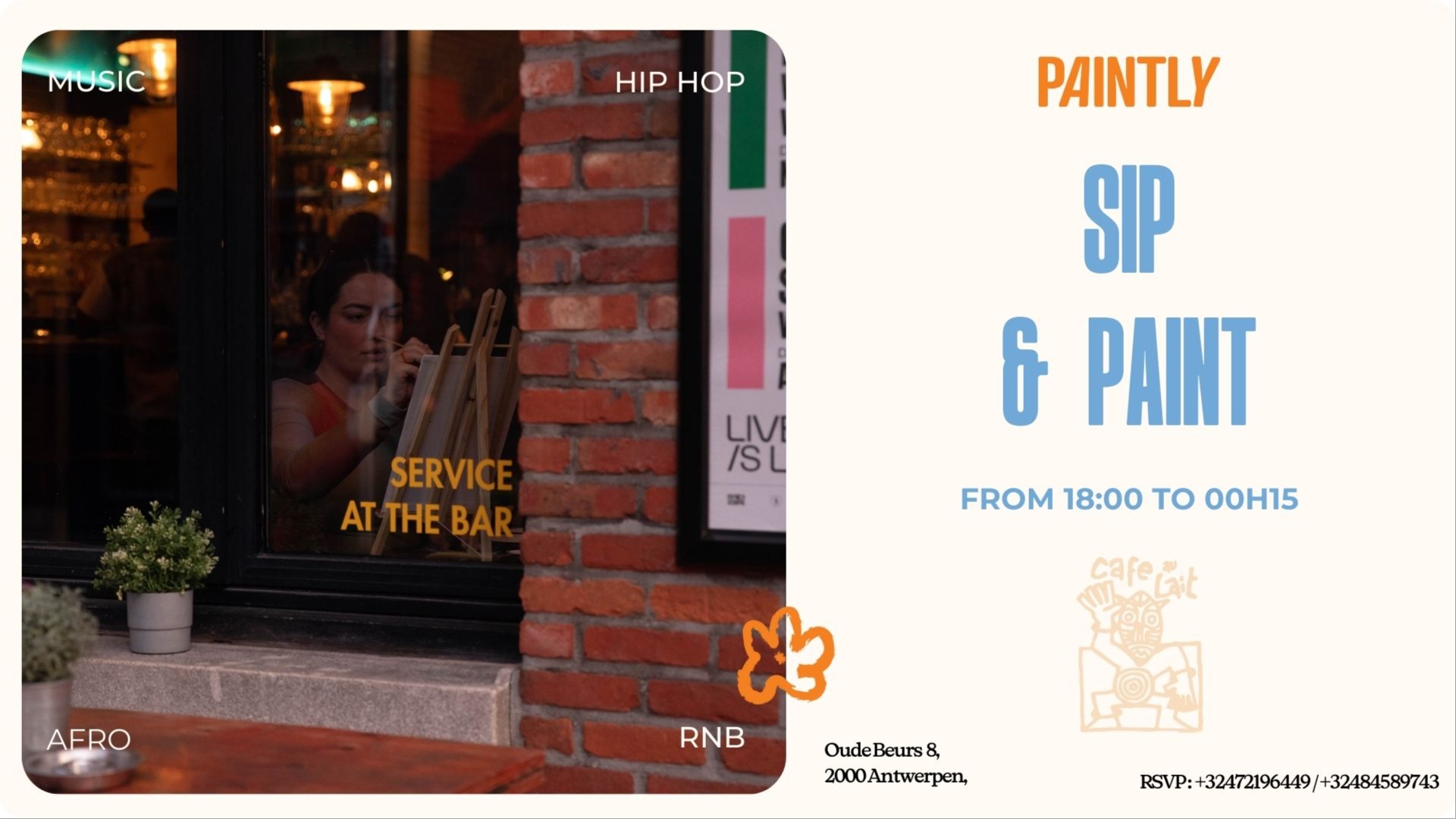 Antwerp - Sip & Paint By Paintly image