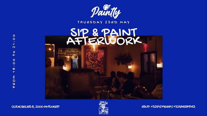 Cover for event: Antwerp - Sip & Paint By Paintly