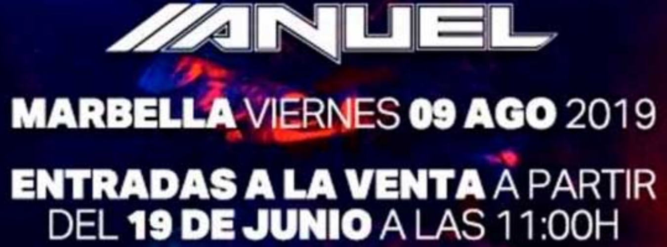 ANUEL VIERNES 9 AGOSTO EN MARBELLA image