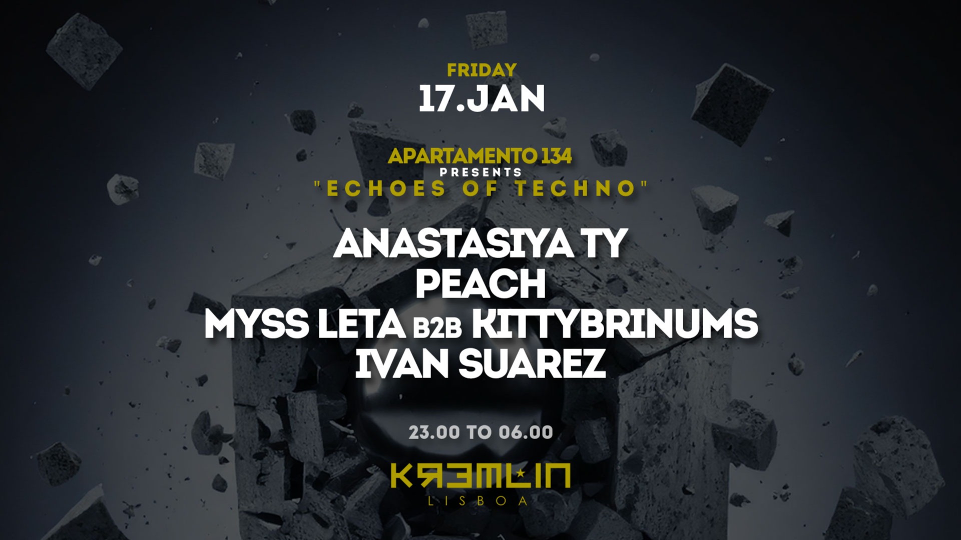 Apartamento 134 Pres: Echoes of Techno image