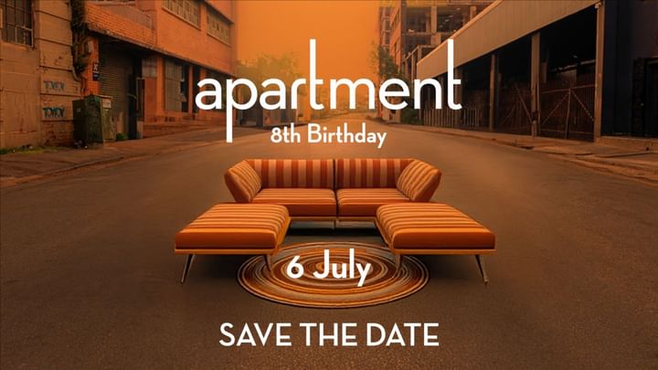 Cover for event: Apartment 8th Birthday - 6 July 2025
