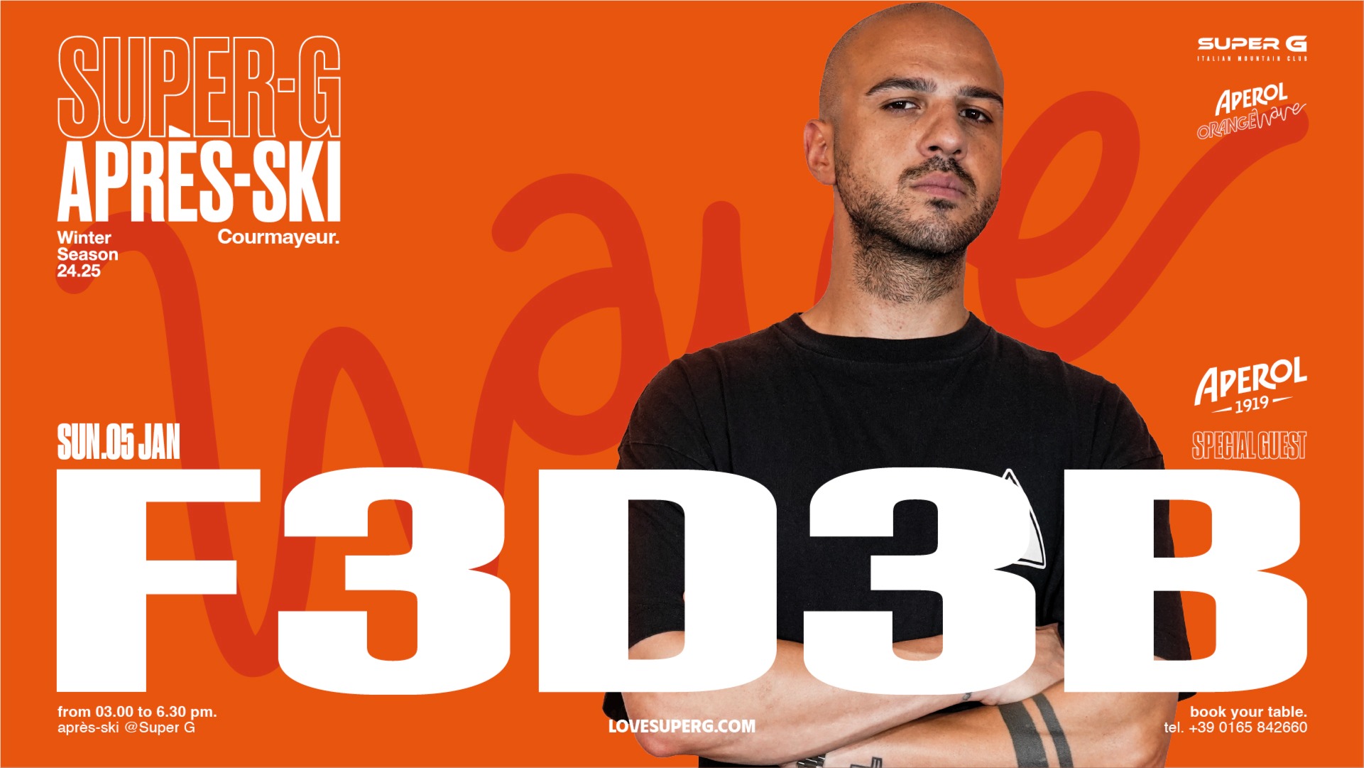 APEROL ORANGE WAVE | Après-ski