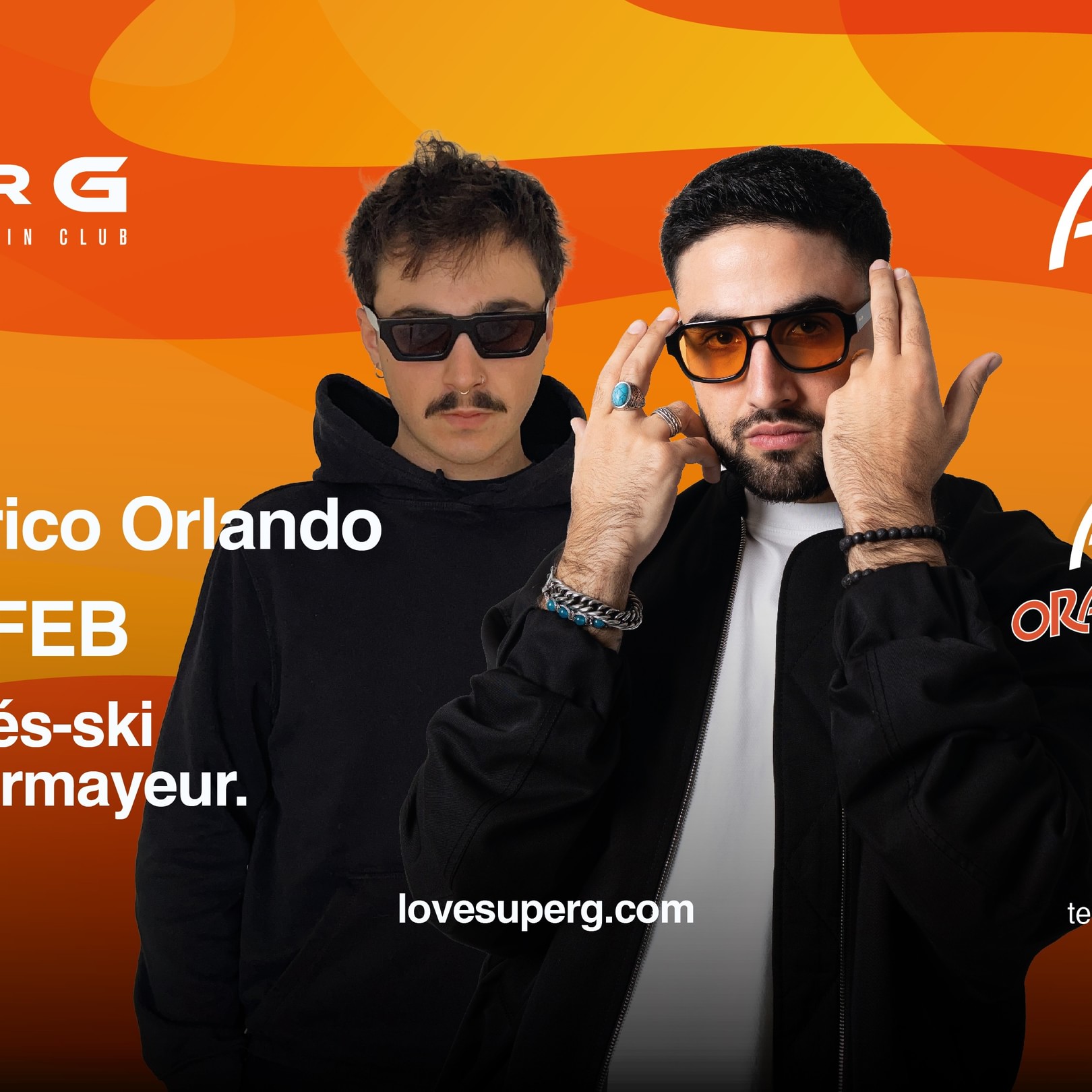APEROL ORANGE WAVE presents Friggi & Federico Orlando @Super G image