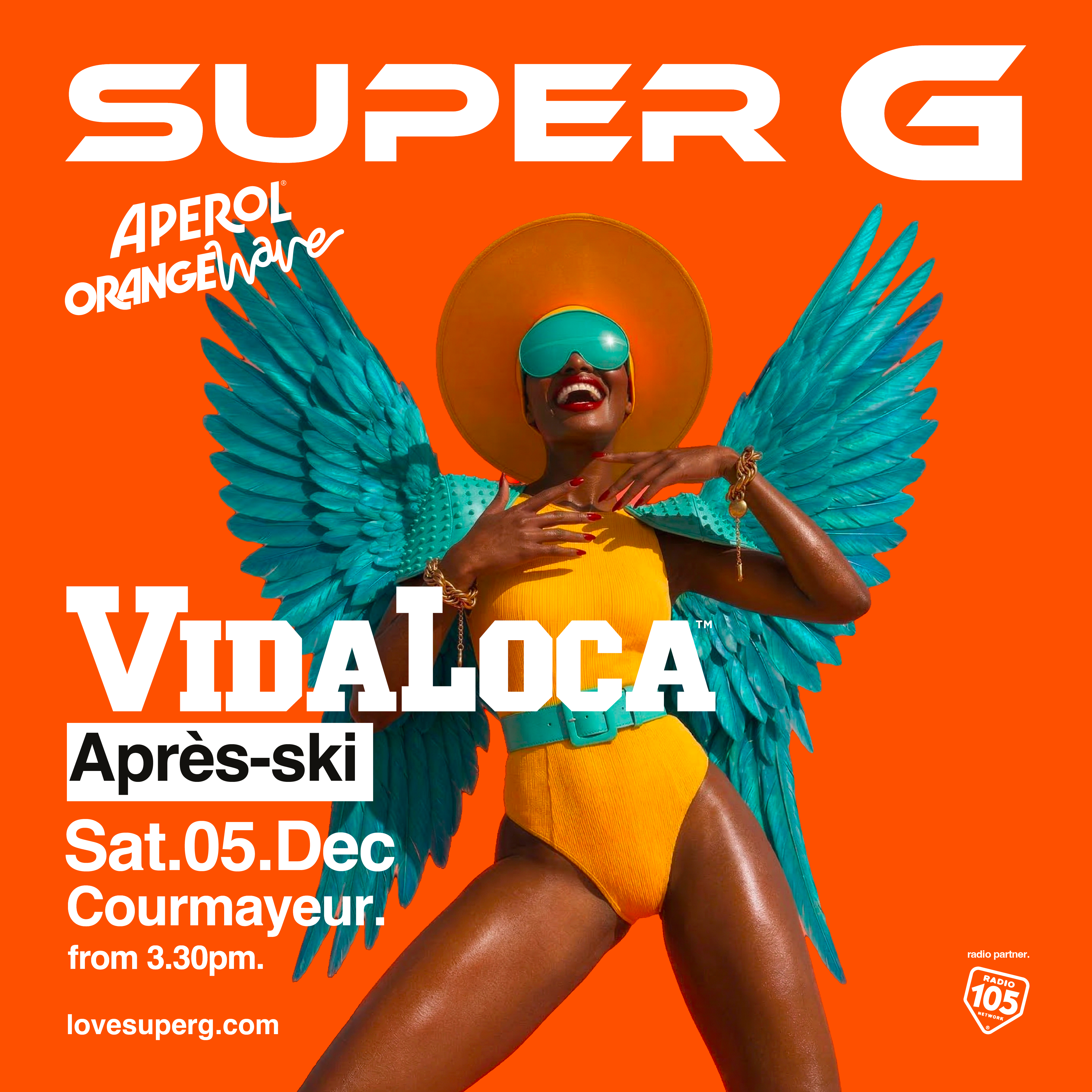 APEROL ORANGE WAVE presents VIDA LOCA @Super G image
