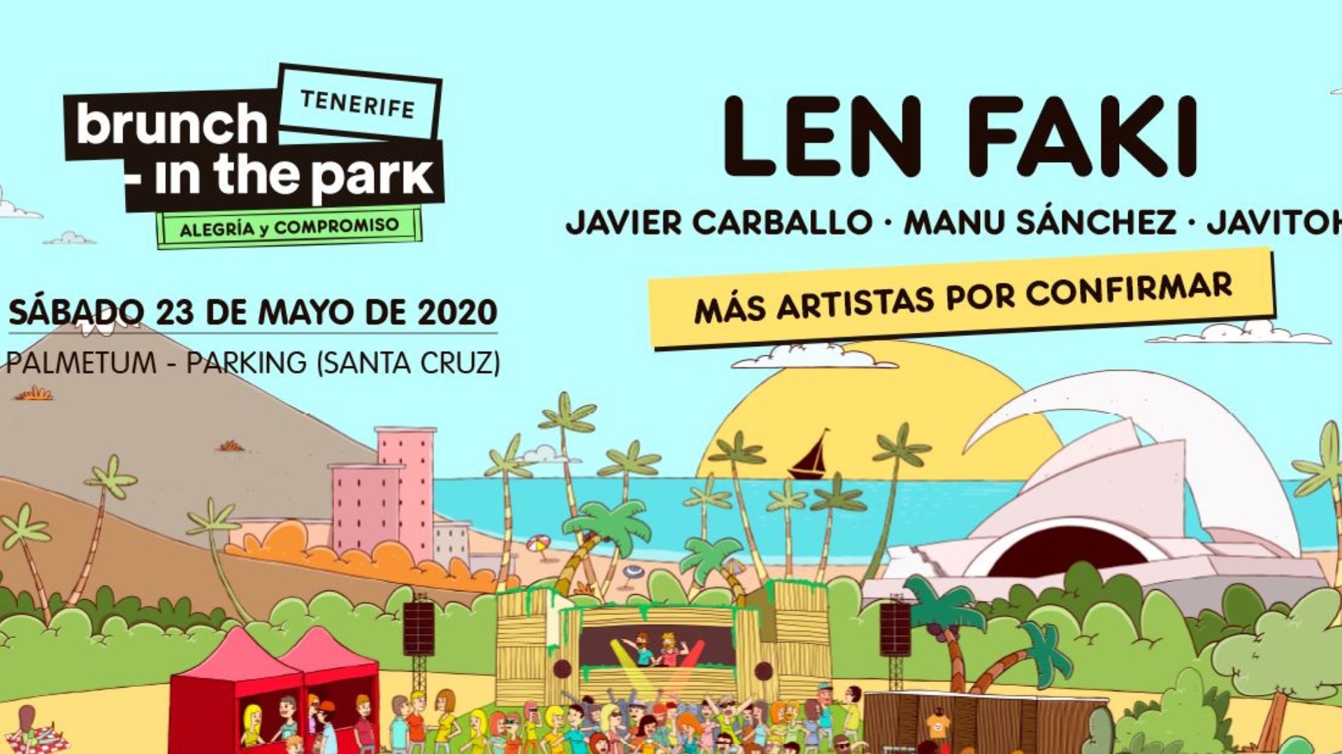 (APLAZADO) Brunch in the Park - Tenerife with Len Faki image