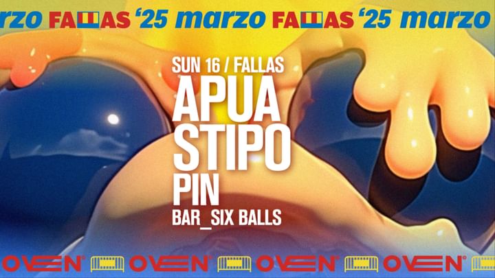 Cover for event: Apua + Stipo + Pin / Bar: Six Balls