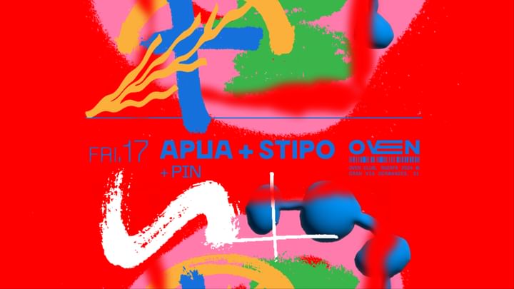 Cover for event: Apua + Stipo + Pin 