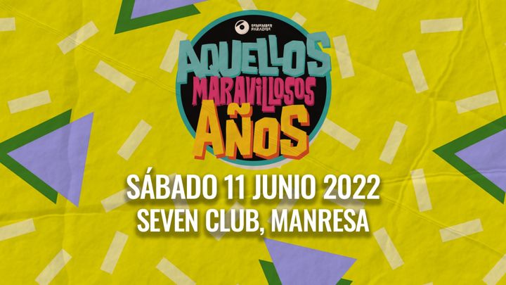 Cover for event: REMEMBER PARADISE: AQUELLOS MARAVILLOSOS AÑOS