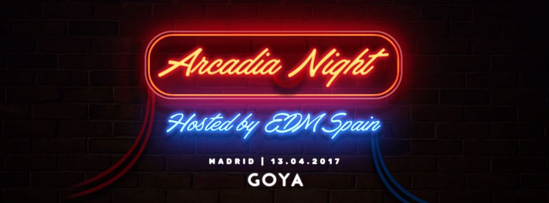 Cartell de l'esdeveniment Arcadia Night by EDM Spain