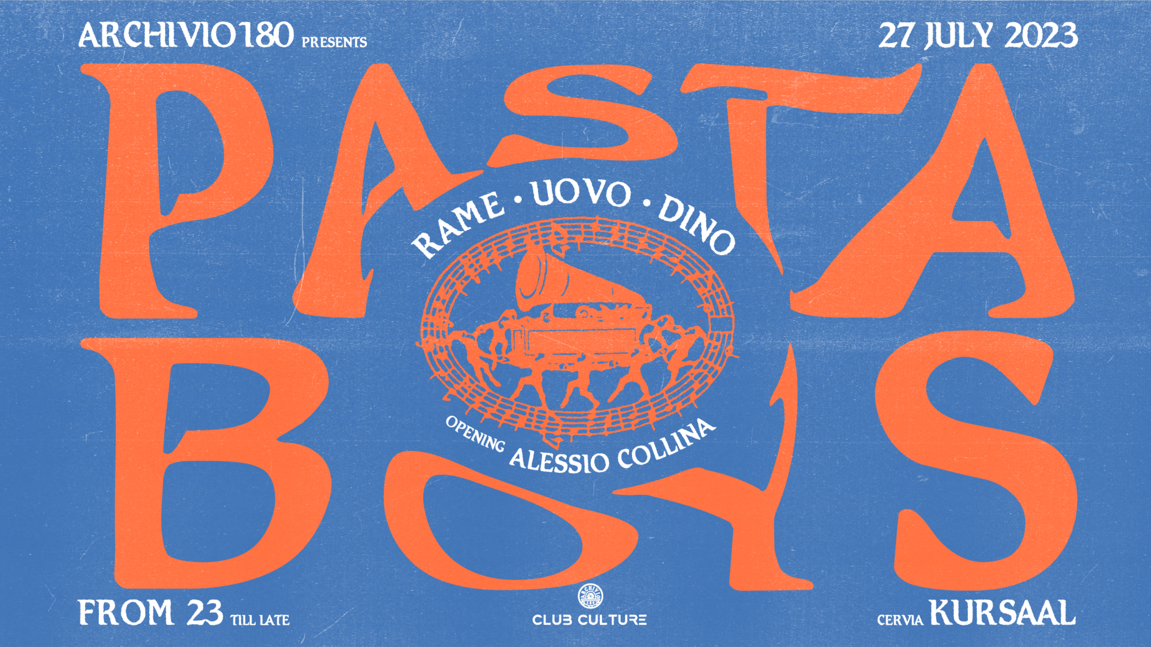 Archivio 180 Presents Pastaboys  image