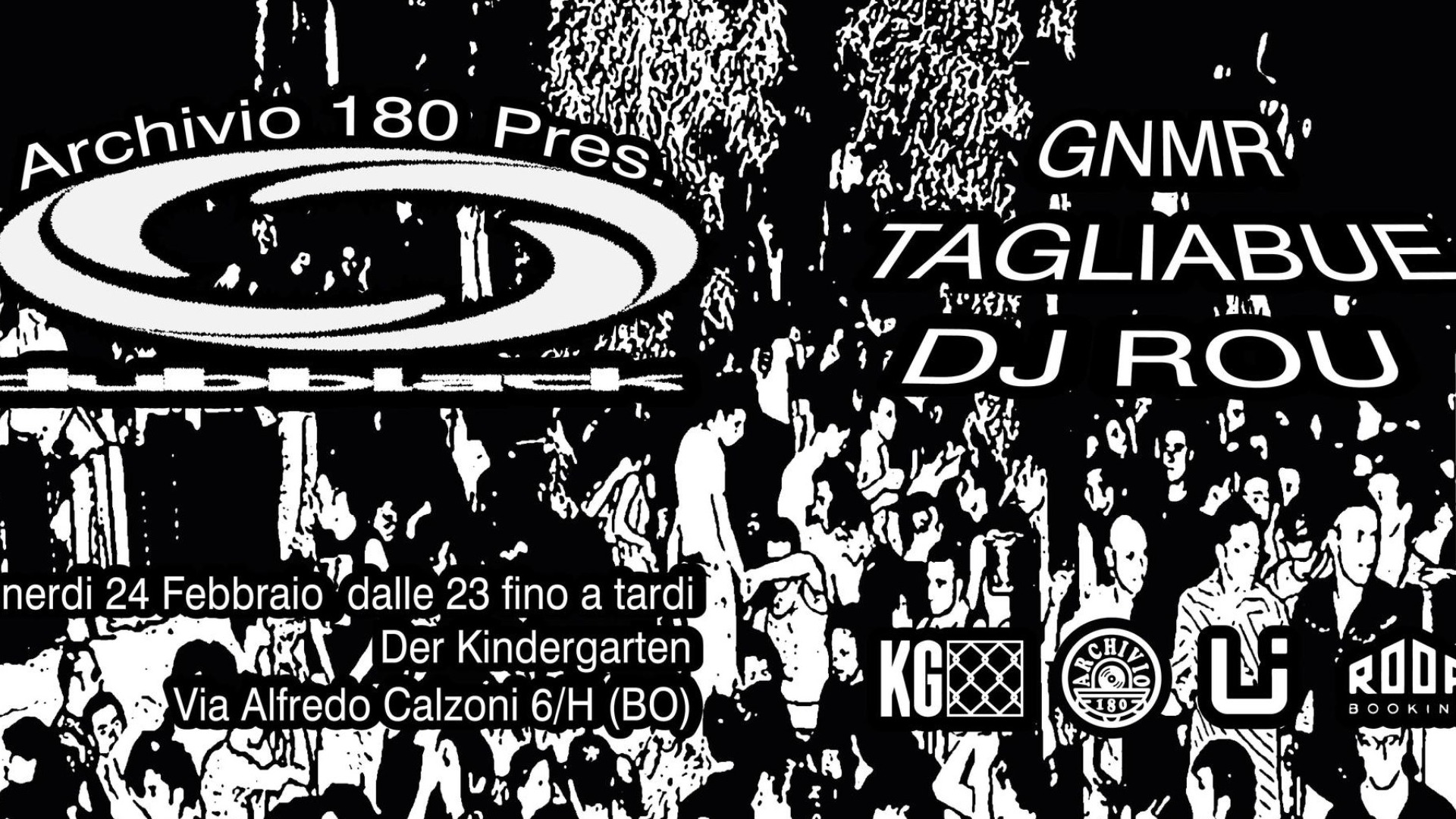 ARCHIVIO180 Pres. DUBBLACK W/ GNMR • TAGLIABUE • DJ ROU image