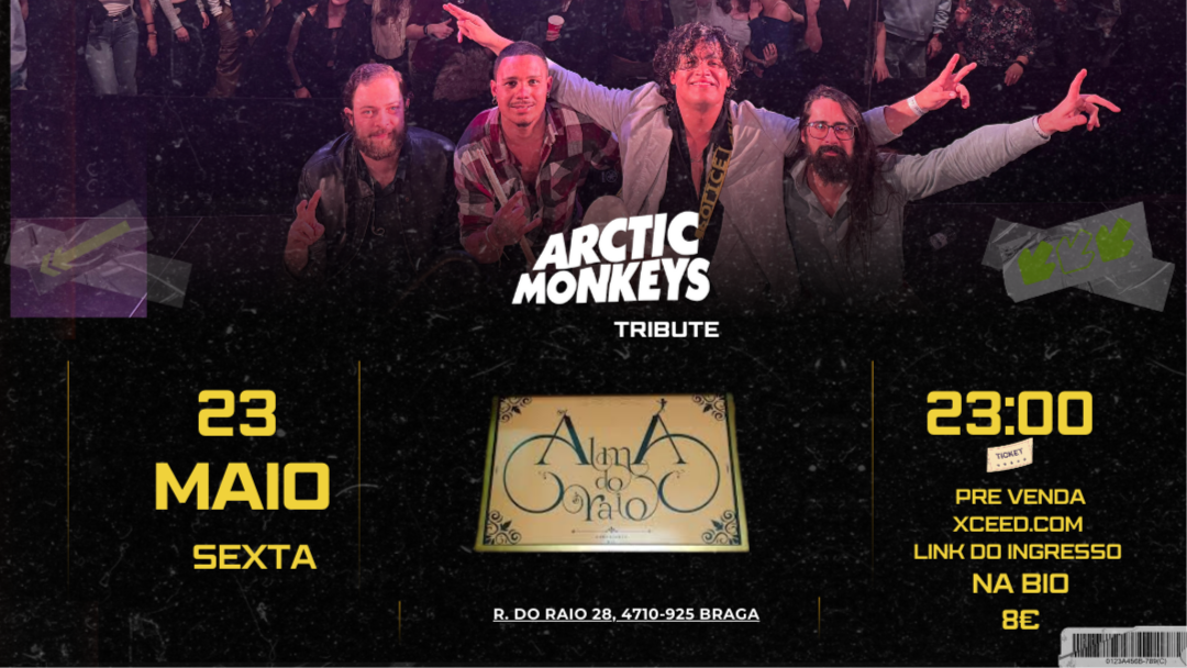 Arctic Monkeys Tributo - Alma do Raio (Braga) image