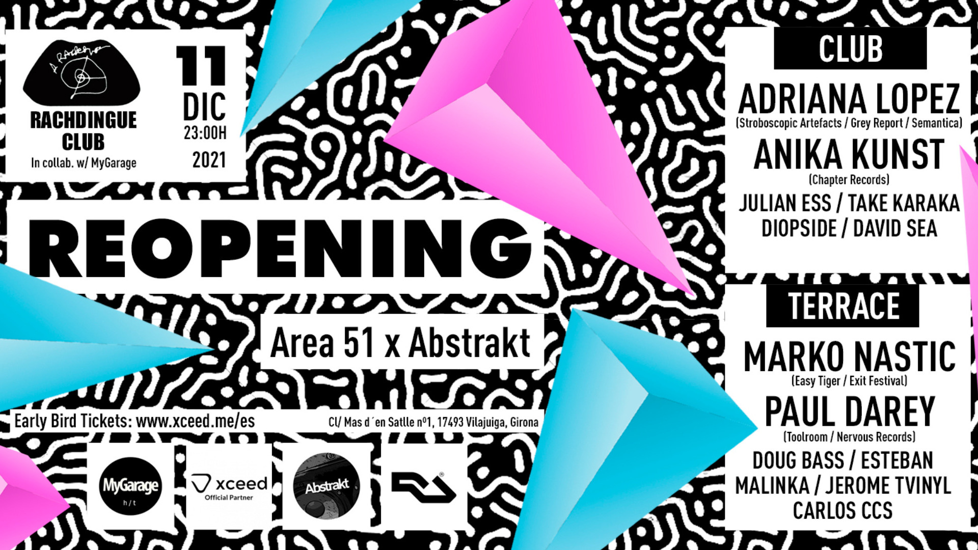 RACHDINGUE RE-OPENING // Area 51 x Abstrakt