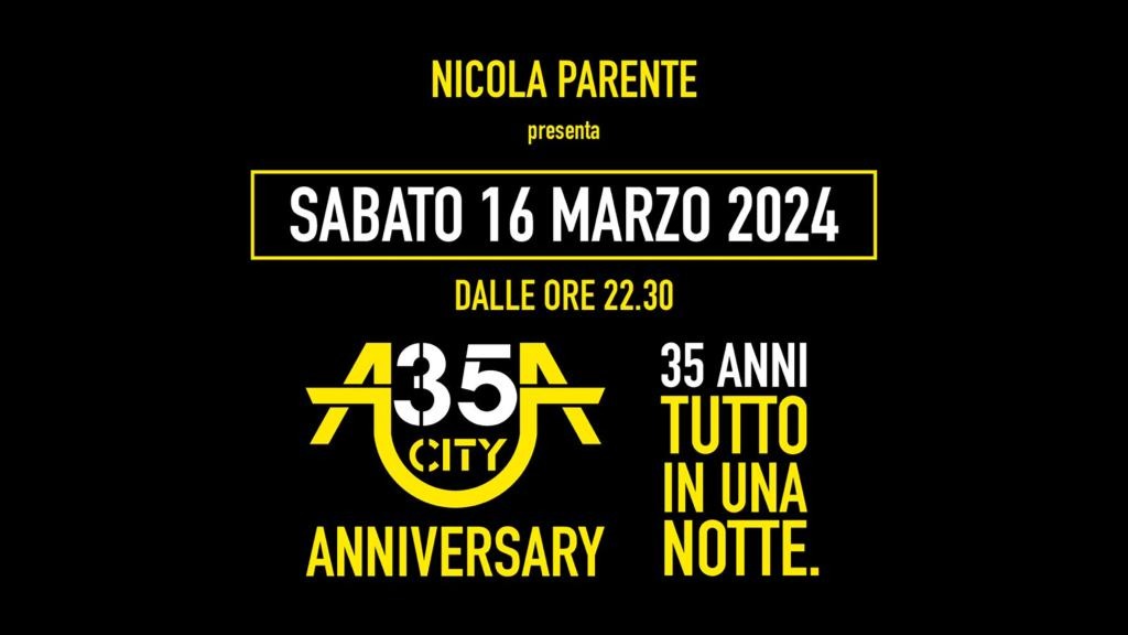 Area City /35* ANNIVERSARIO/ sab 16 marzo image