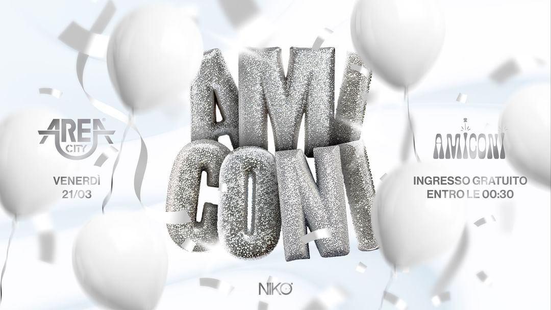 Cartell de l'esdeveniment Area City < AMICONI > 21.3.2025