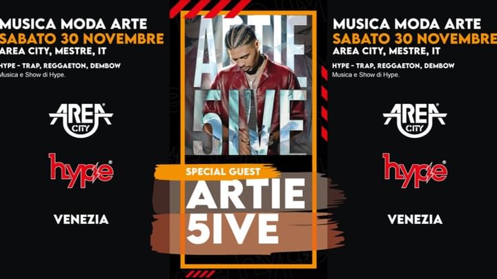 Cover for event:  Area City < ARTIE FIVE - HYPE > 30.11.2024