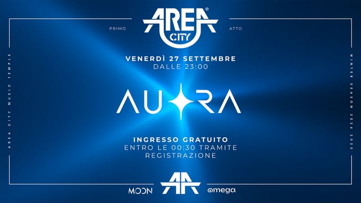 Cover for event: Area City < AURA - ATTO 1° > 27.9.2024