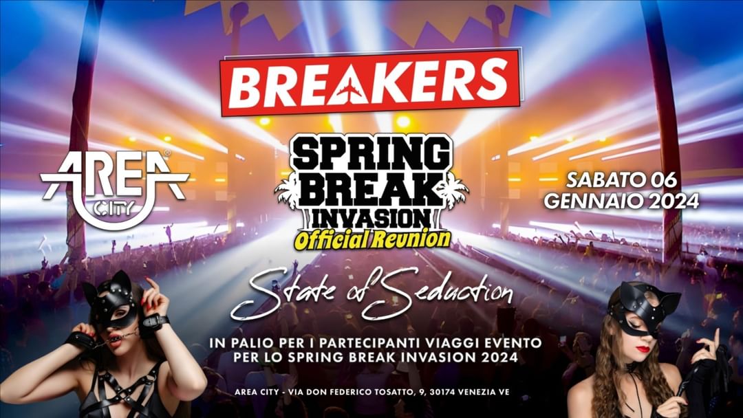 Copertina evento Area City < BREAKERS > 6.1.2024