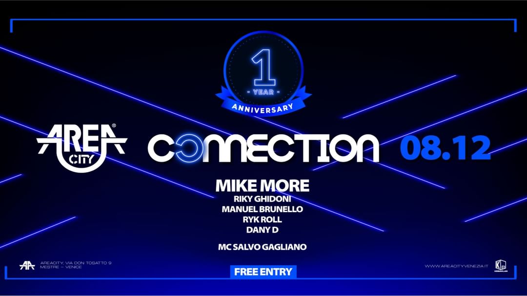 Copertina evento Area City / CONNECTION / ven 8 dic