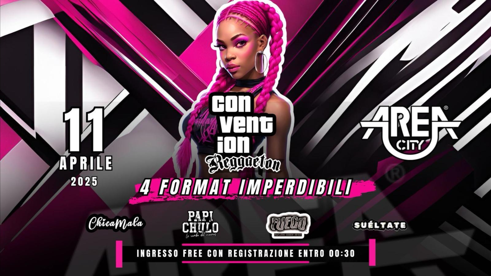 Area City < CONVENTION REGGAETON  > 11.04.2025