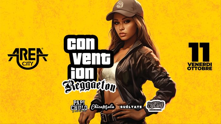 Cover for event: Area City < CONVENTION REGGAETON > 11.10.2024