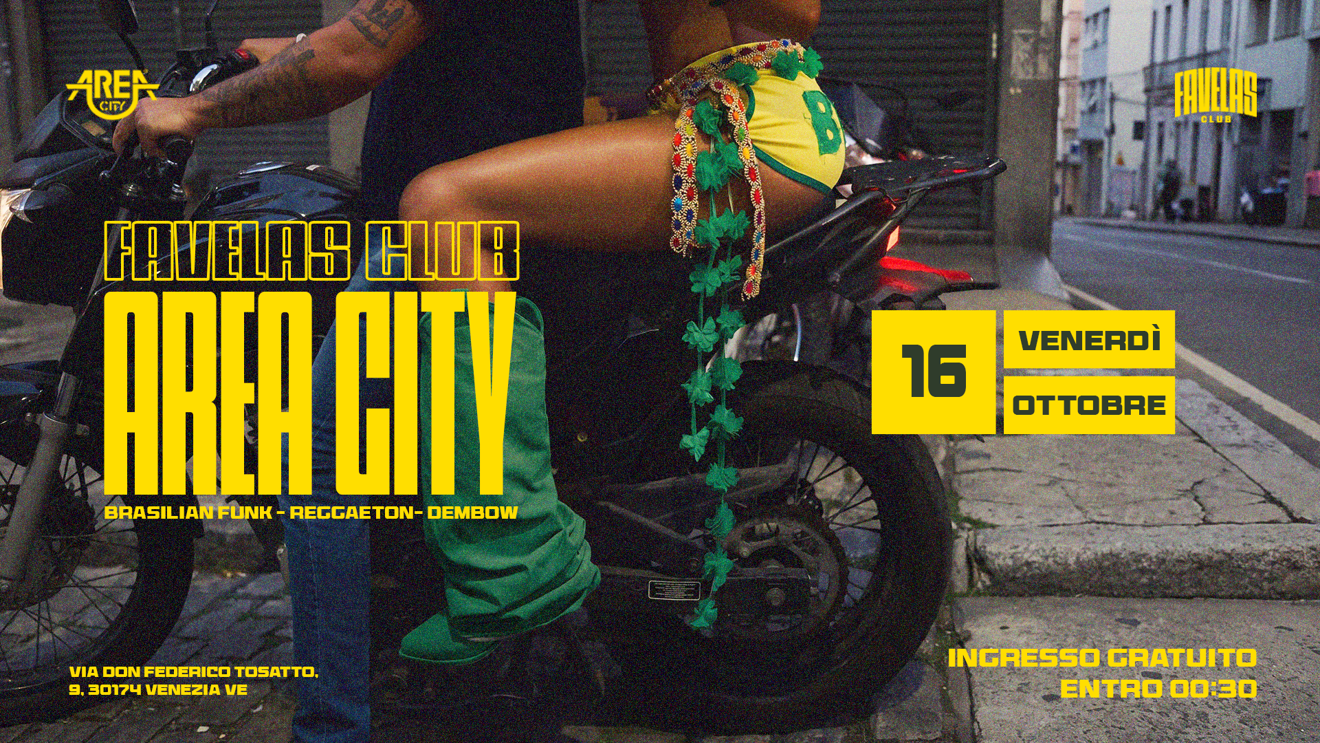 Area City < FAVELAS CLUB > 16.10.2026 image
