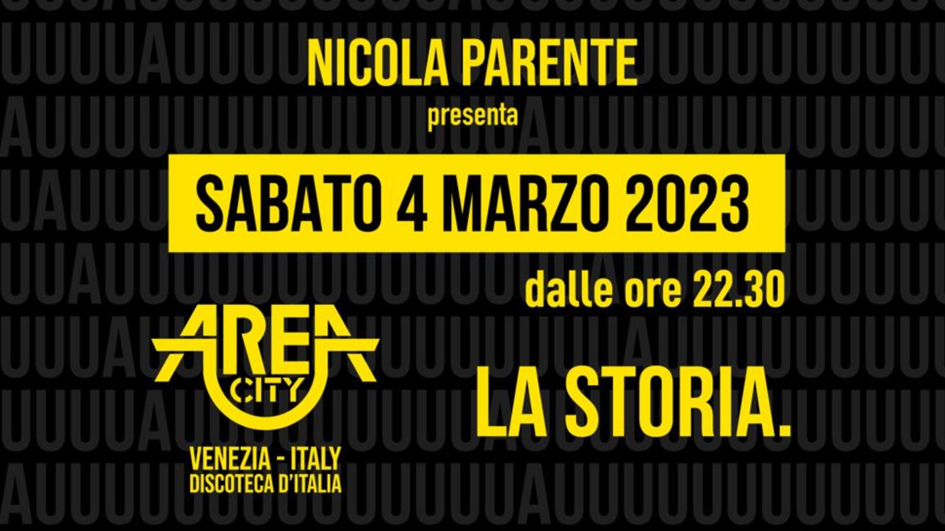 Area City /LA STORIA/ sab 4 marzo image