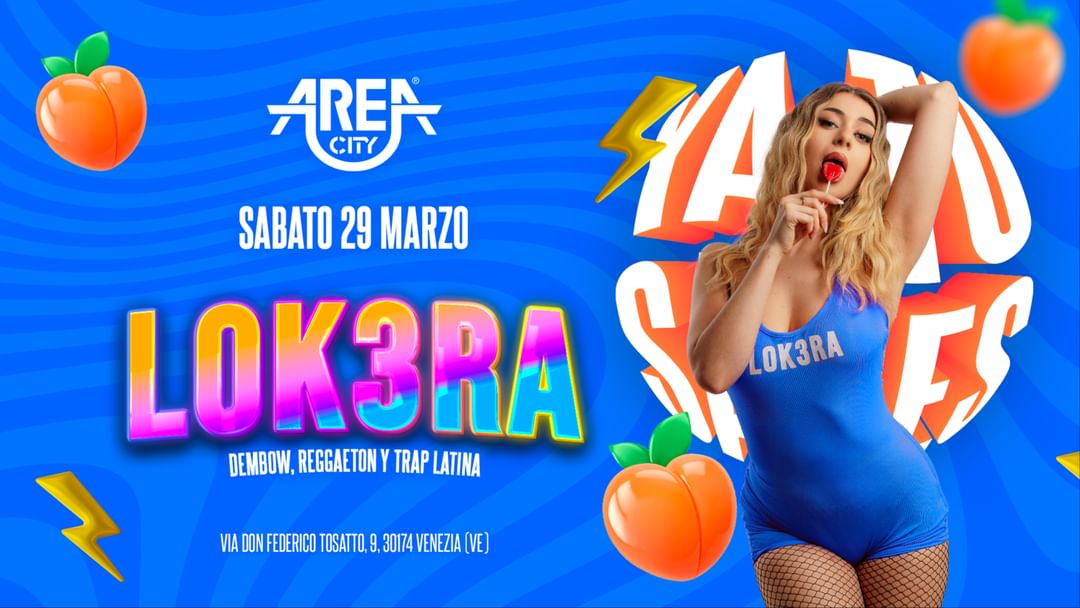 Area City < LOK3RA > 29.3.2025-Eventplakat