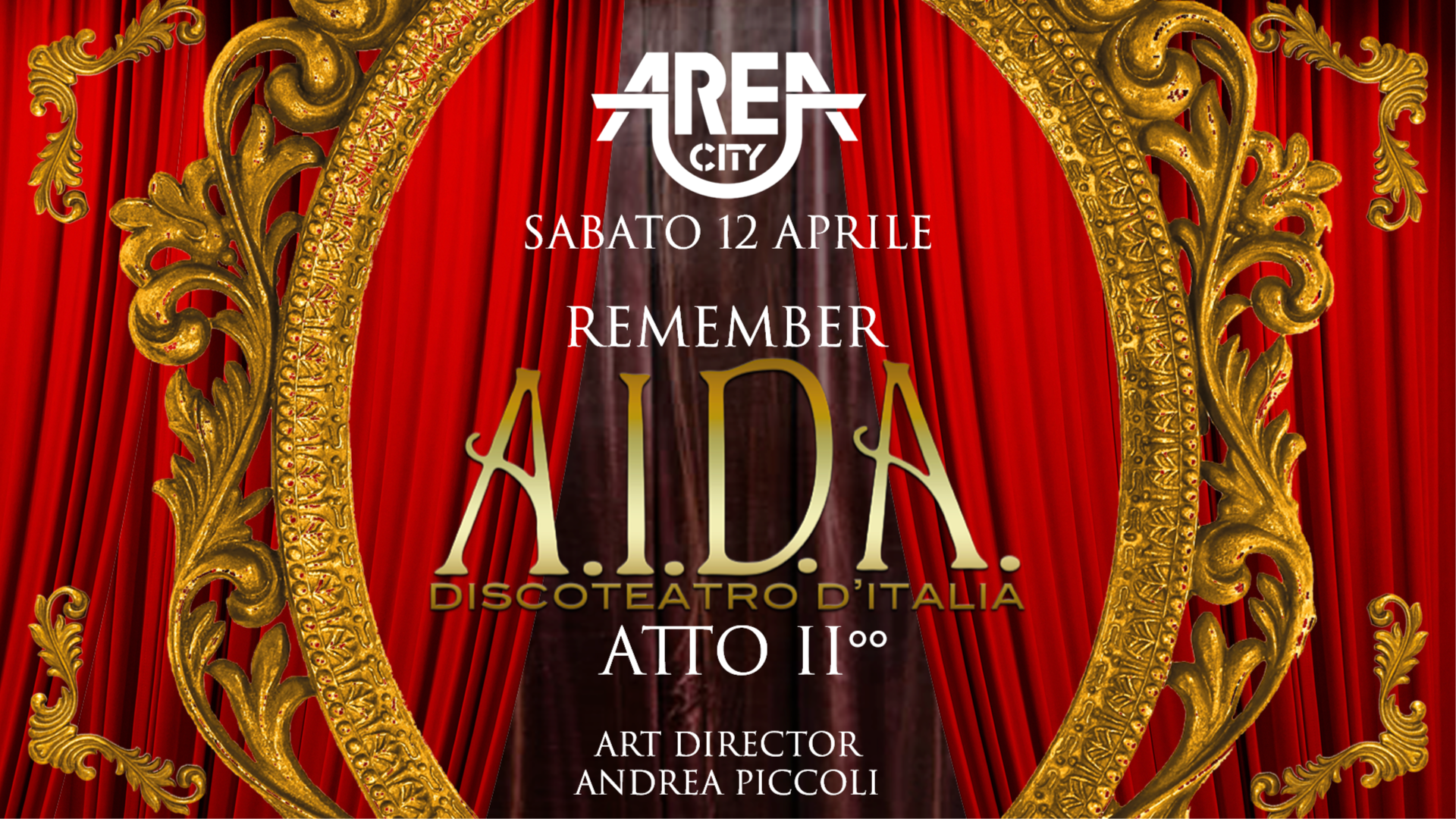 Area City < REMEMBER AIDA ATTO 2° > 12.4.2025