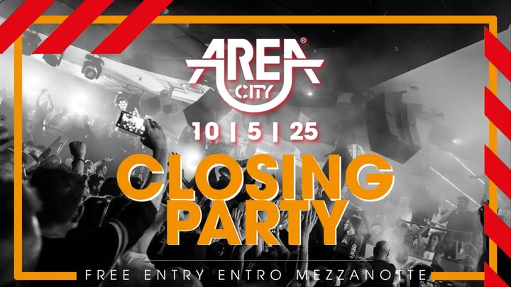 Cover for event: Area City < SATURDAY CLOSING PARTY > 10.5.2025