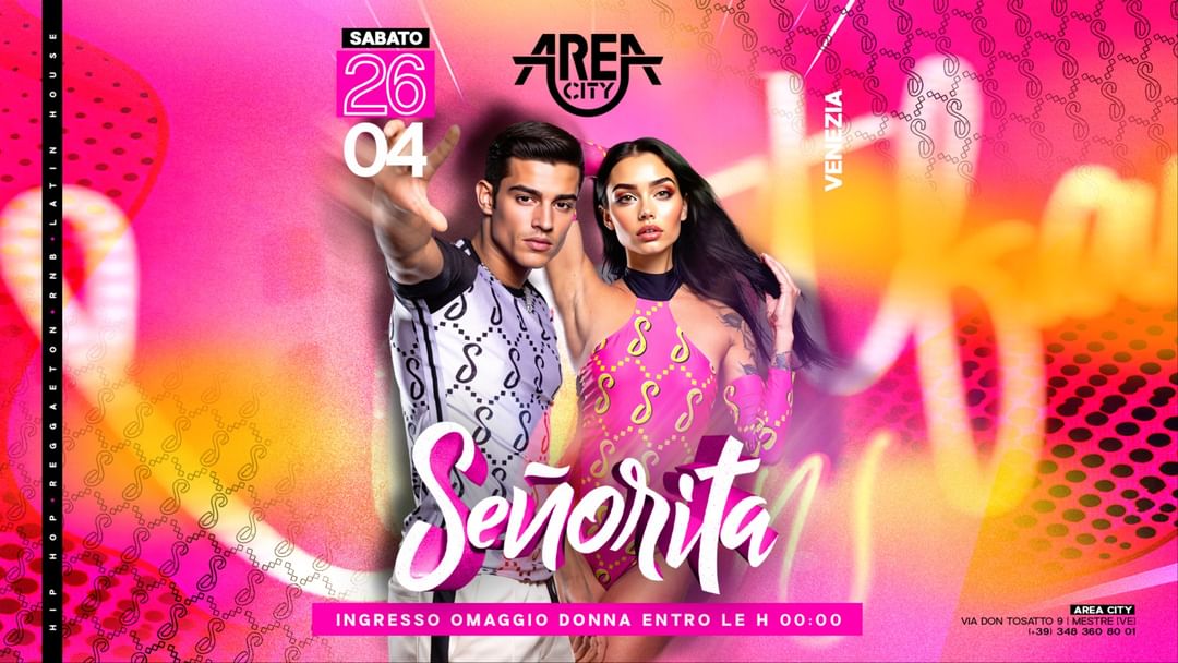 Area City < SENORITA > 26.4.2025-Eventplakat