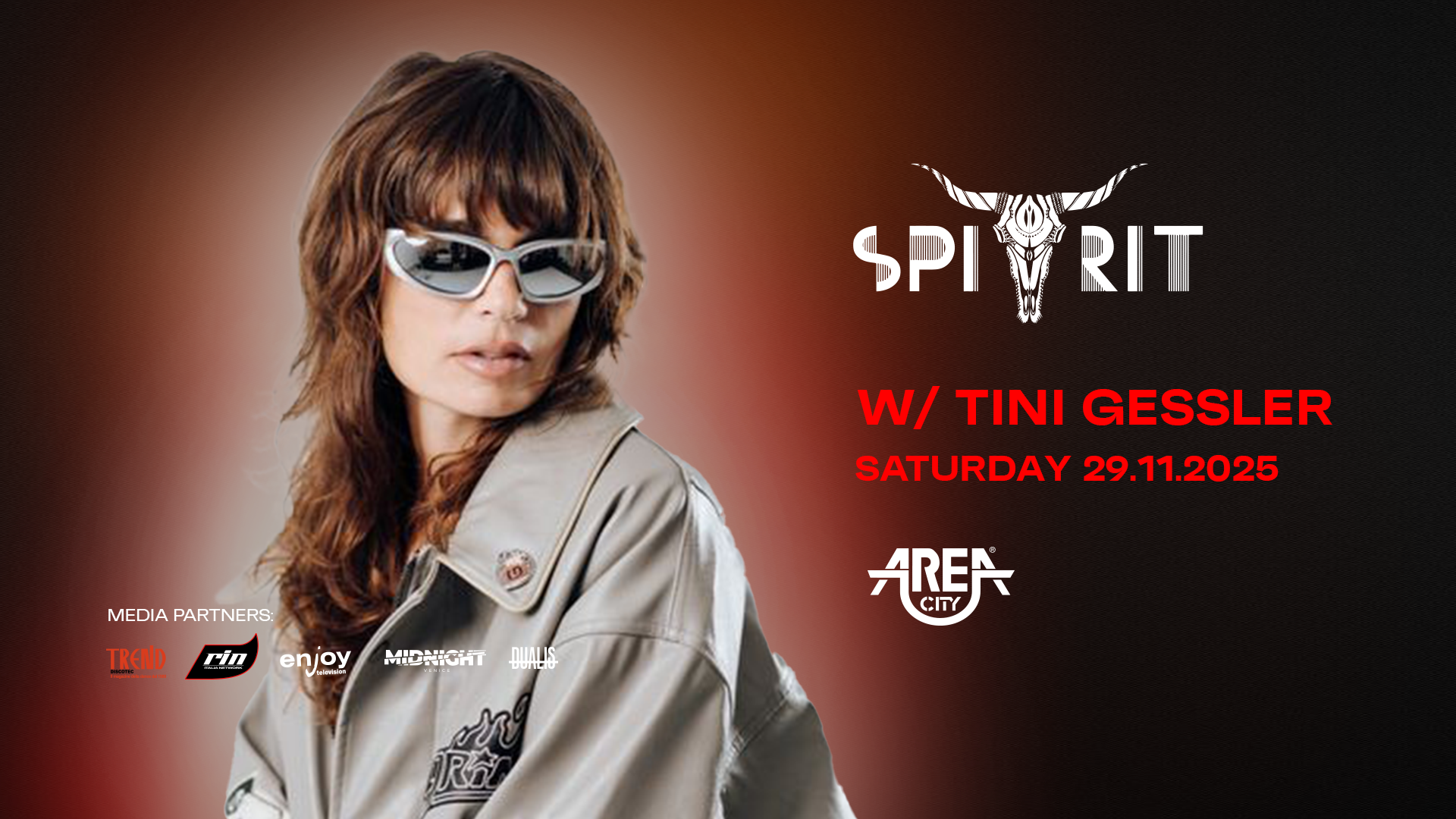 Area City < SPIRIT w/TINI GESSLER > 29.11.2025 image