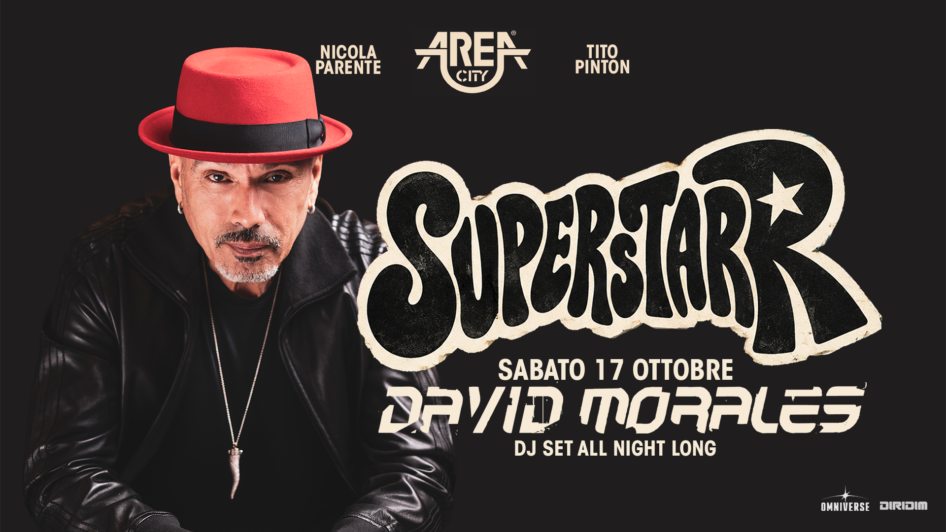 AREA CITY / SUPERSTAR w/DAVID MORALES / 17.10.26  image