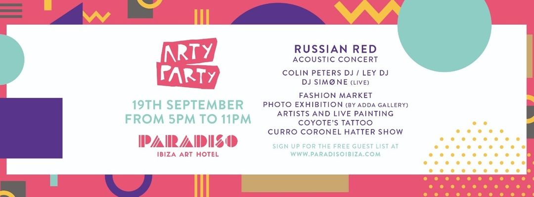 Arty Party Festival event cover