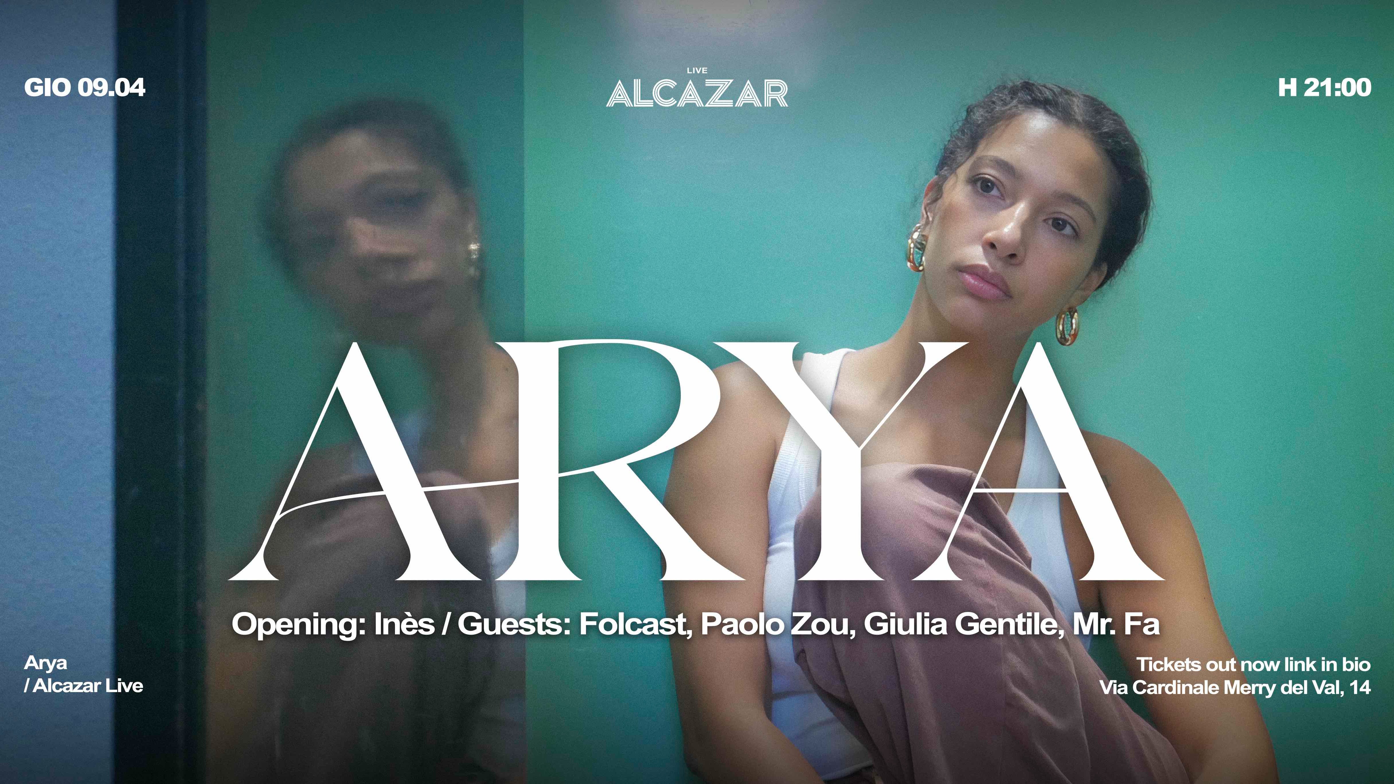 Arya - Alcazar Live Trastevere image