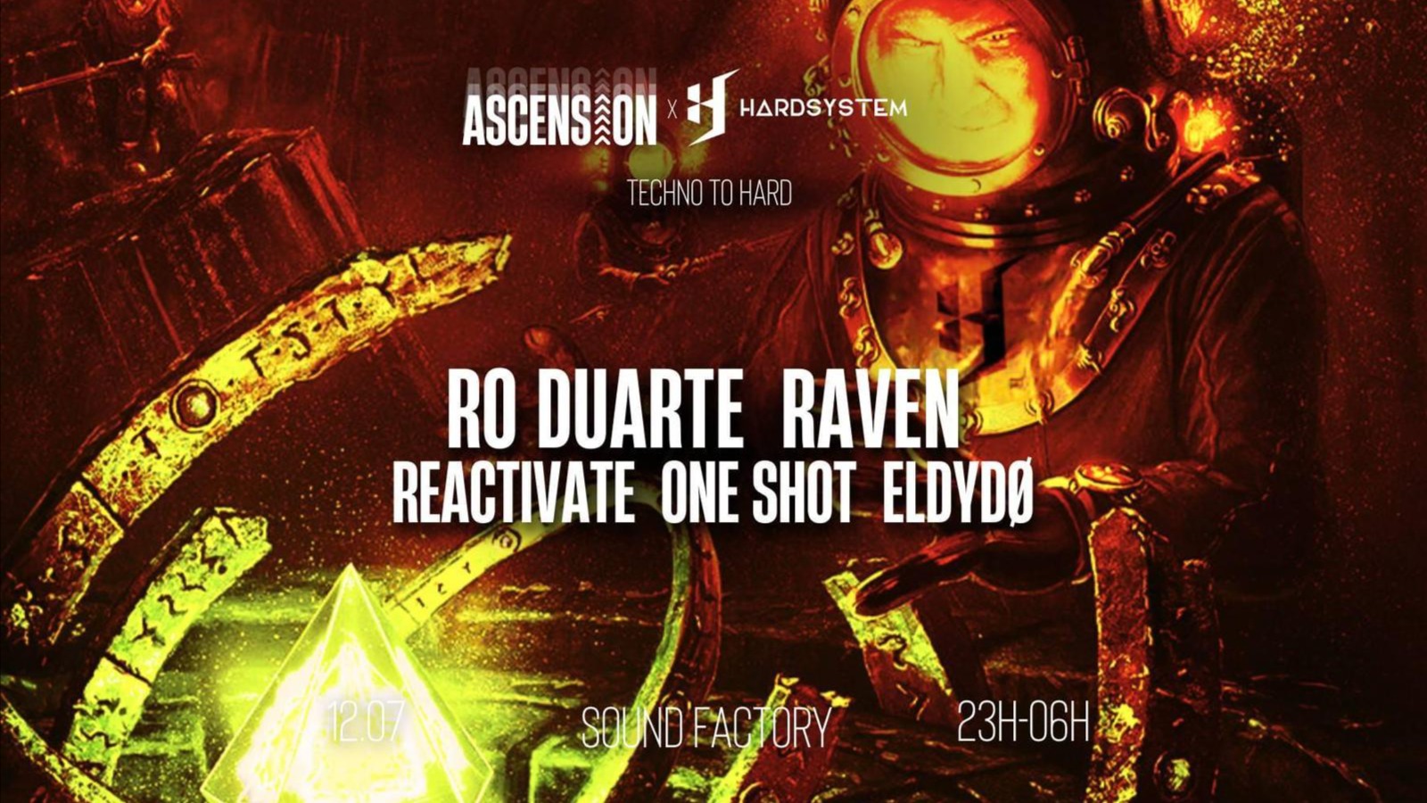 ASCENSION x HARDSYSTEM : TECHNO TO HARD image