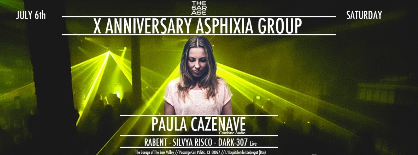 Asphixia Group at The Garage of The Bass Valley w/ Paula Cazenave image
