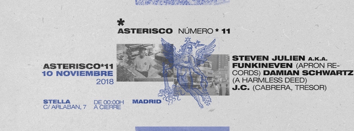Asterisco_#11: Steven Julien (aka FunkinEven) / Damian Schwartz image