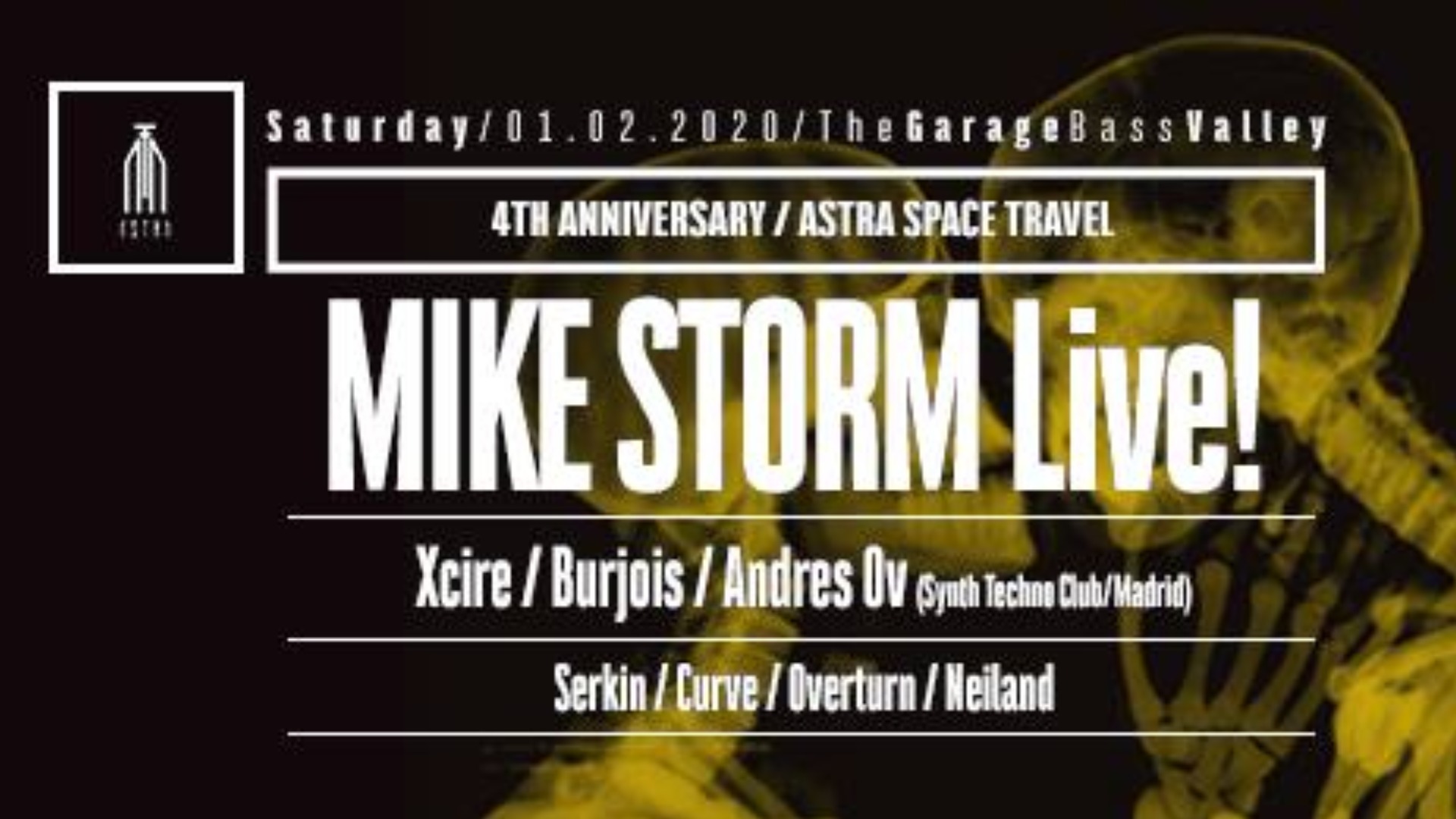 Astra Space Travel 4th Anniversary w/ Mike Storm Live! image