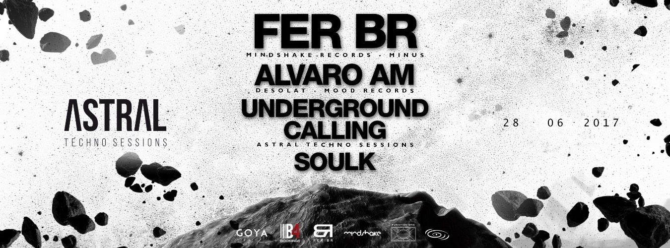 Astral Techno Sessions- Fer BR (Minus/ Mindshake) + Álvaro AM (Desolat/ Mood) image