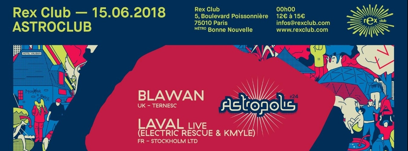 Astroclub: Blawan, Laval Live, Sonic Crew image