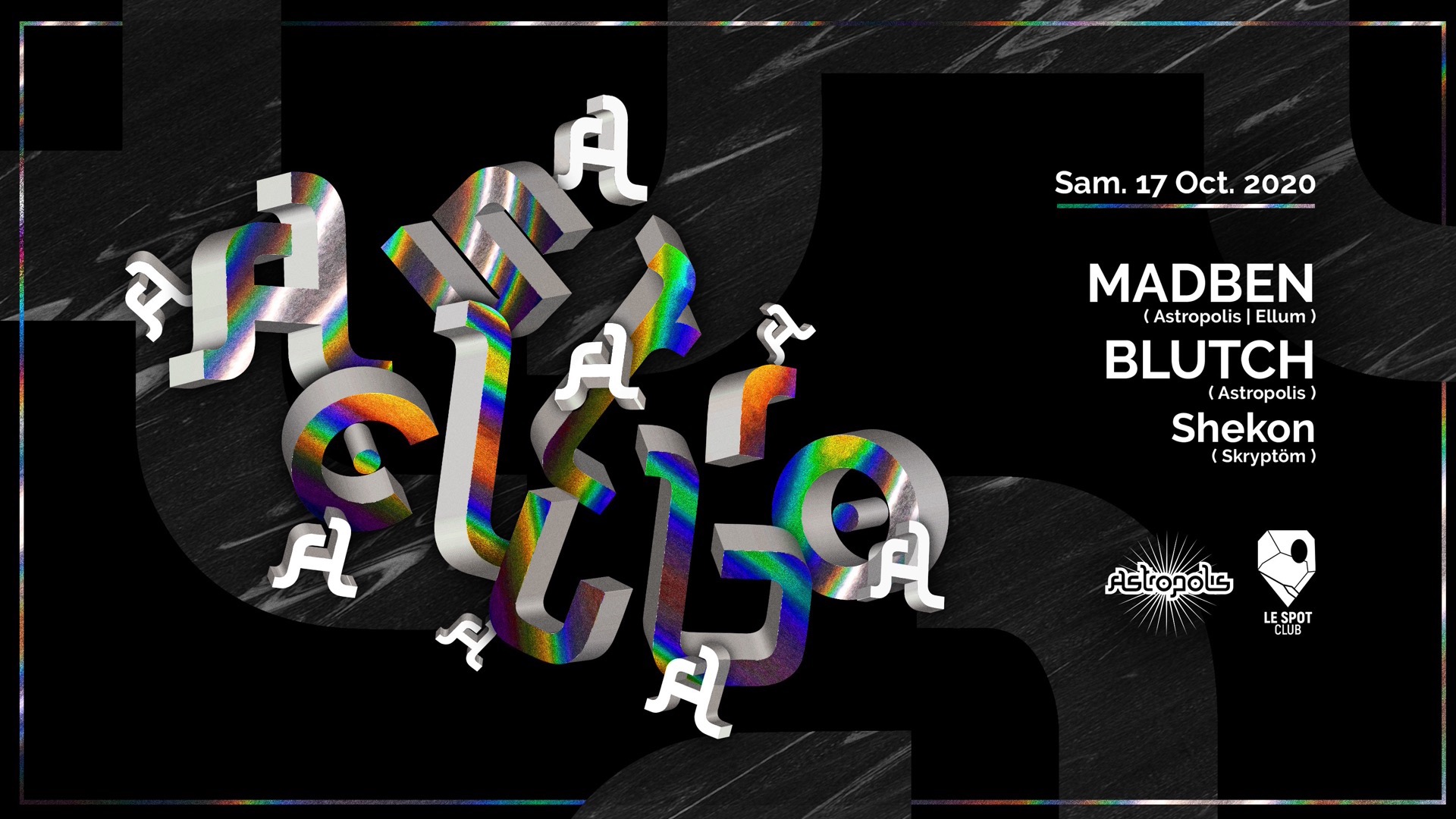 Astroclub : Madben + Blutch, Shekon image