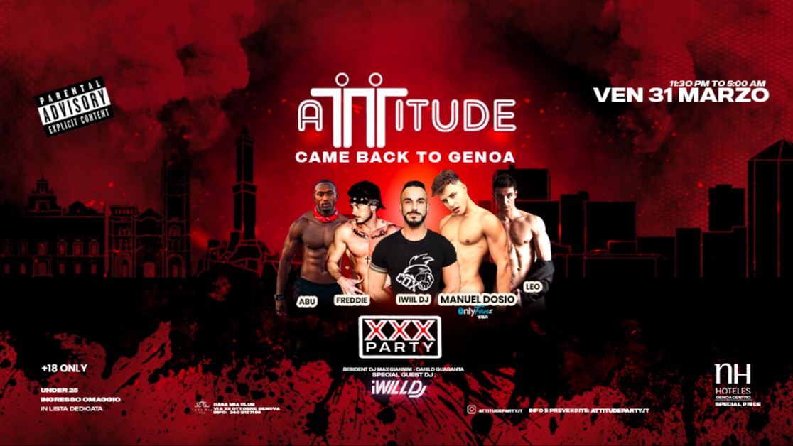 ATTITUDE - XXX PARTY image